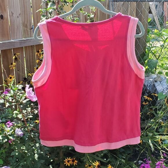 Womens Pink Tank Top - Picture 7 of 7